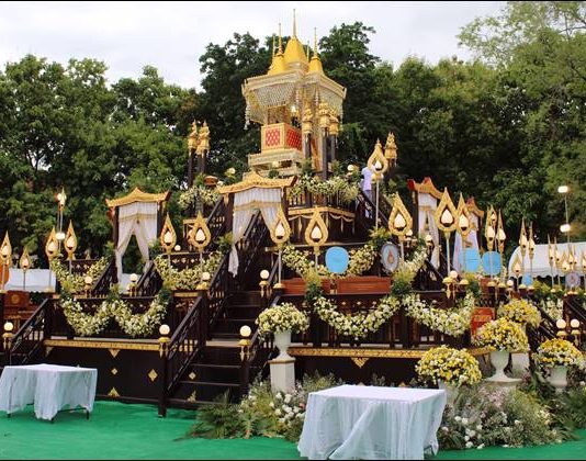 พิธีพระราชทานเพลิงศพ พระครูจันทสุวรรณาภรณ์ (หลวงเตี่ย) พระครู อาวุโส ของ จ.สุพรรณบุรี