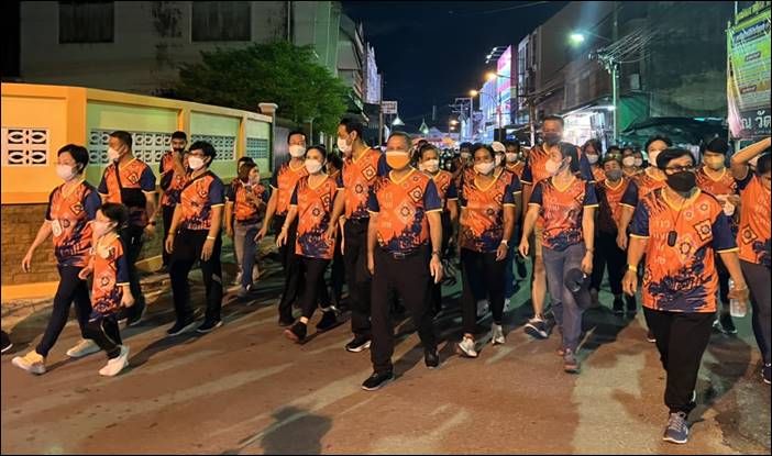 จังหวัดเพชรบุรี ร่วมสร้างตำนาน ”เดินการกุศล ก้าว กันย์ ปัน รักษ์” ครั้งแรกของจังหวัดเพชรบุรี ร่วมสมทบทุนบูรณะศาลาการเปรียญวัดใหญ่สุวรรณาราม